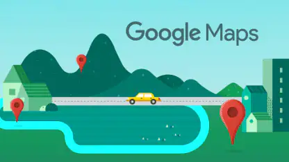 Google Maps header