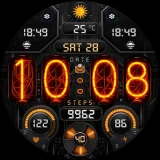 Nixie Digital - Wear OS Face icon