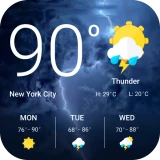 9Weather: Weather forecast icon
