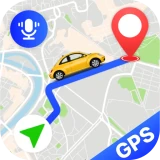 Voice GPS Navigation Direction icon