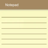 Notepad - simple notes icon