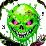 Crazy Color: Color by Number icon