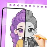 AR Draw Anime: Como desenhar icon