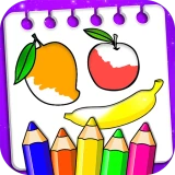 Fruits Coloring Book & Drawing icon