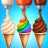Icecream Cone Cupcake Baking icon
