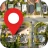 GPS Satellite View Earth Map icon