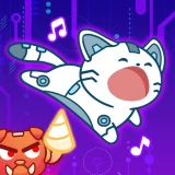 Cat Dash: Cute Cat Music Game icon