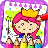 Princesas - Livro de Colorir icon