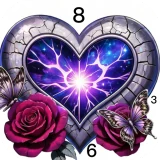 Dark Aesthetic Color by Number icon