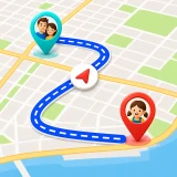 Geo Location:Connect Family icon