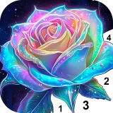 Fantasy Color-Paint By Number icon