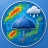 雨雲レーダー:気象庁データに基づく天気予報と雨通知 icon