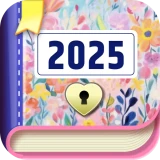 Diary with Lock: Diary Journal icon