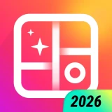 PicsLeap–AI Photo Editor &Grid icon