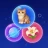 Bouncy Match: Bubble Word icon