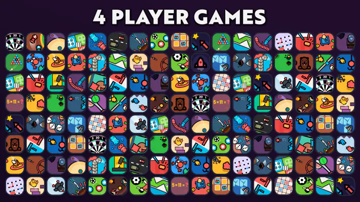 1 2 3 4 Player Games - Offline screenshot 1