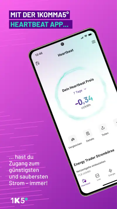 1KOMMA5° Heartbeat screenshot 1