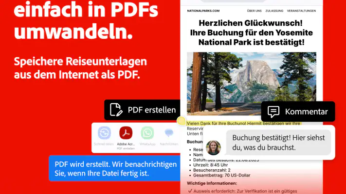 Adobe Acrobat Reader für PDF screenshot 1