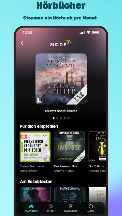 Amazon Music: Podcasts & Musik screenshot 1