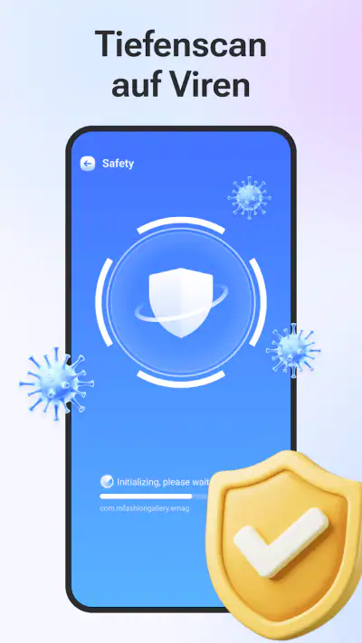 Antivirus & Handy-Reiniger screenshot 1