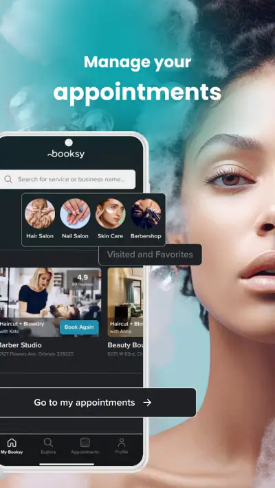Booksy für Kunden screenshot 1