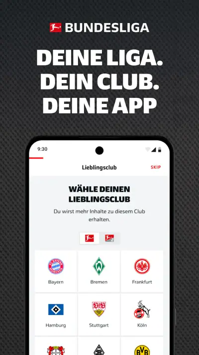 Bundesliga: Fußball Liveticker screenshot 1