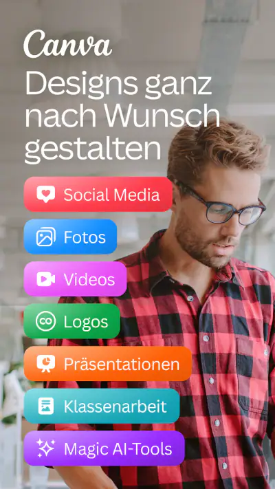 Canva: KI-Foto- & Video-Editor screenshot 1