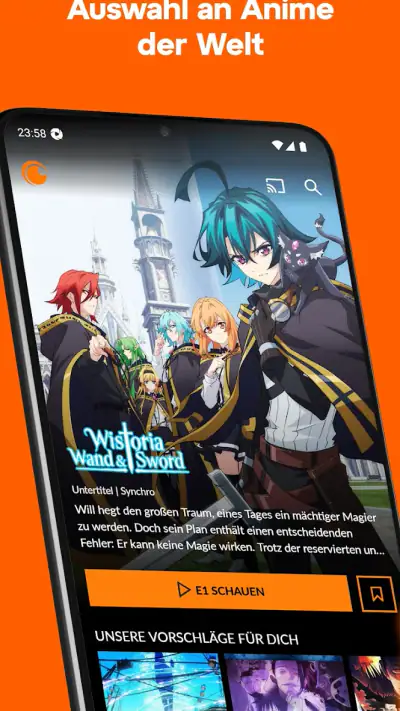 Crunchyroll: Anime-Streaming screenshot 1