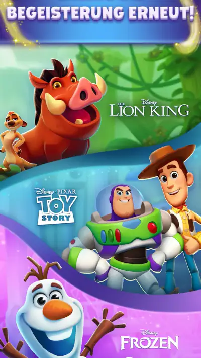 Disney Solitaire screenshot 1