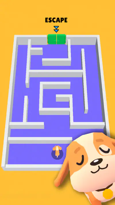 Dog Escape Süßes Haustierleben screenshot 1