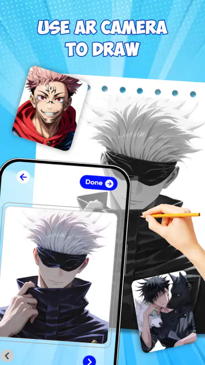 Draw Anime - AR Tracing App screenshot 1