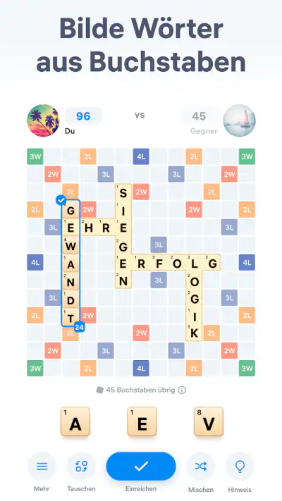 Easy Words - Wortspiele screenshot 1