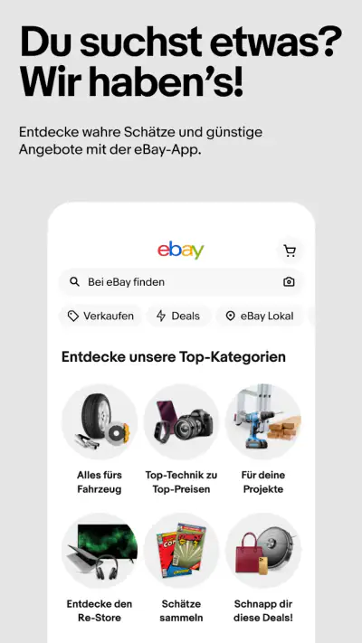 eBay: kaufen & verkaufen screenshot 1