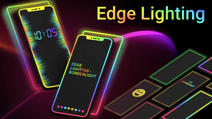 Kantenbeleuchtung: Borderlight screenshot 1