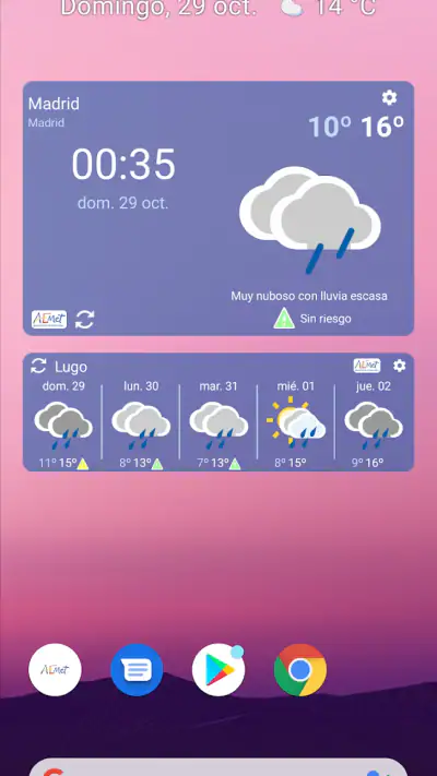 Aemet: tiempo y radar España screenshot 1