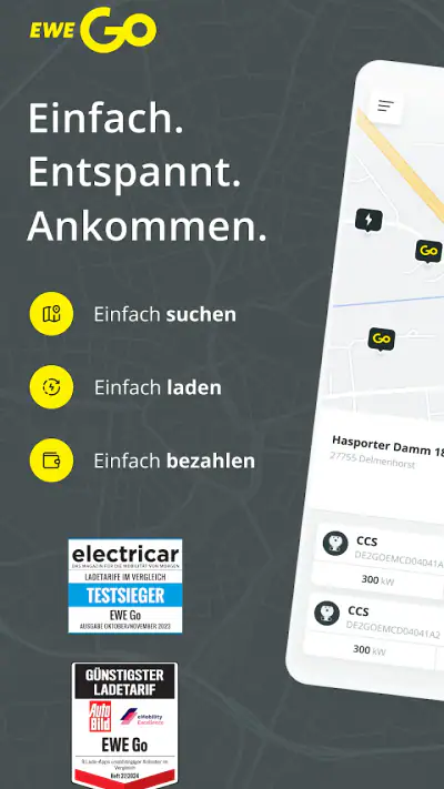 EWE Go - Elektroauto laden screenshot 1