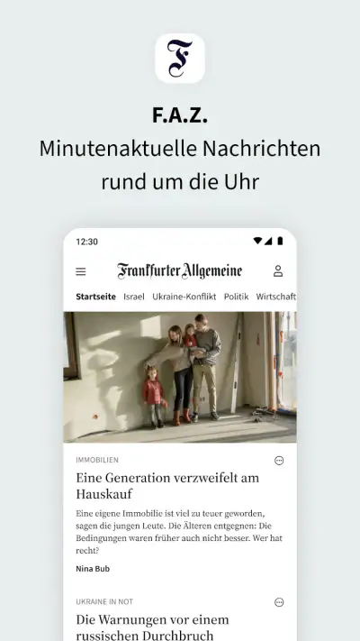 F.A.Z. - Nachrichten screenshot 1