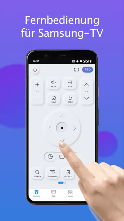 Fernbedienung für Samsung TV screenshot 1