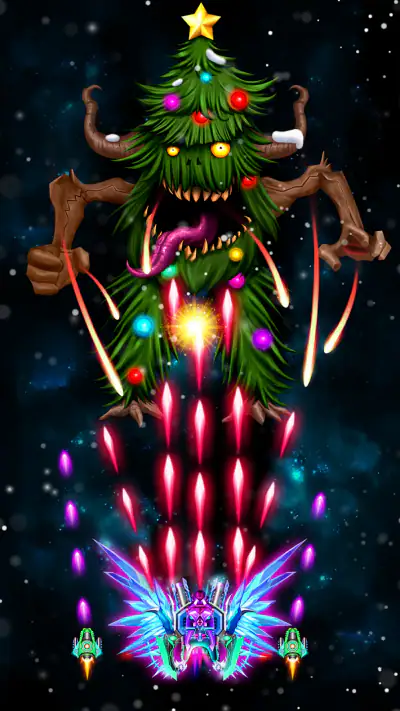 Galaxy Attack Flugzeugspiel screenshot 1