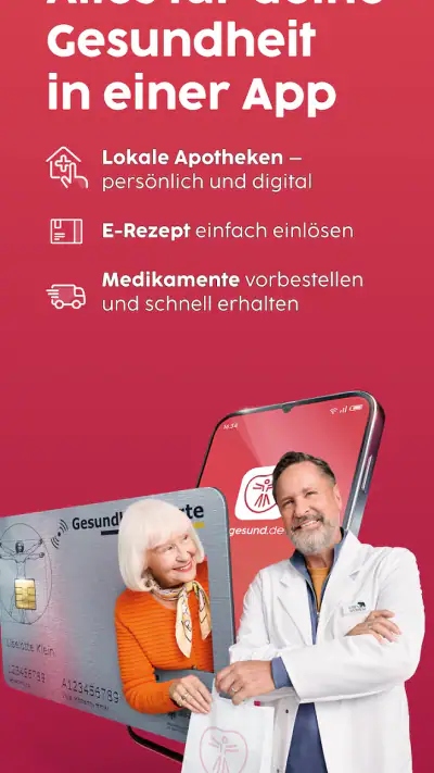 gesund.de - E-Rezept, Apotheke screenshot 1