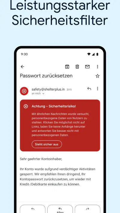 Gmail screenshot 1