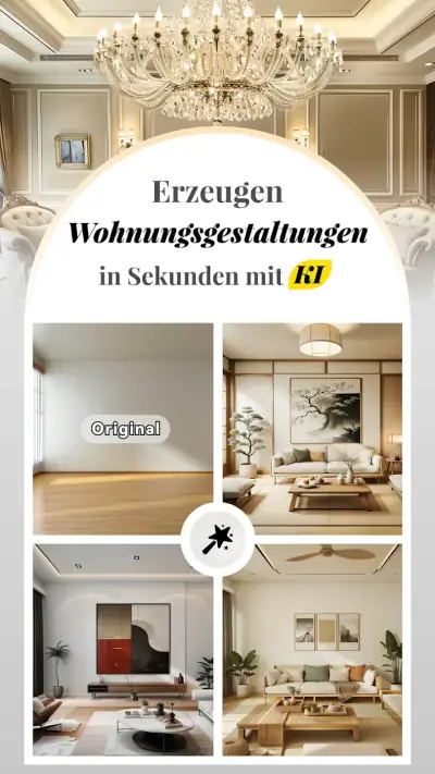 KI - Wohnungsdesign, DecAI® screenshot 1