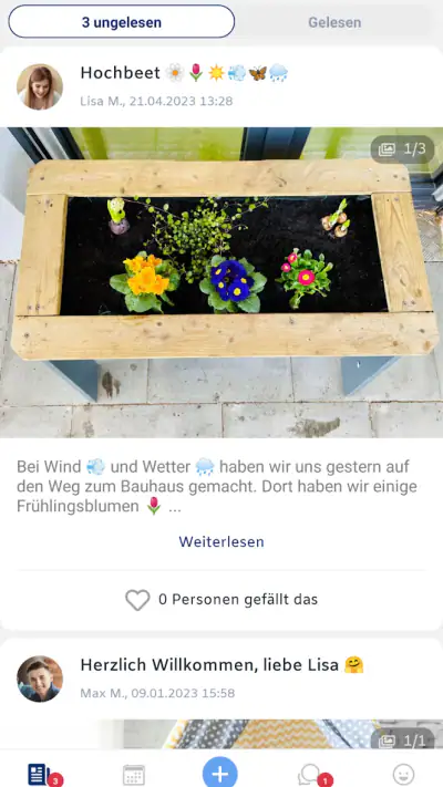 Kita Eltern-App screenshot 1