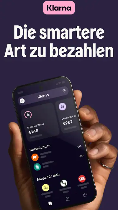 Klarna: Verwalte Geld smarter screenshot 1