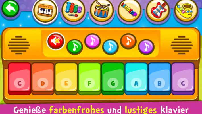 Klavier Kinder Musik & Lieder screenshot 1