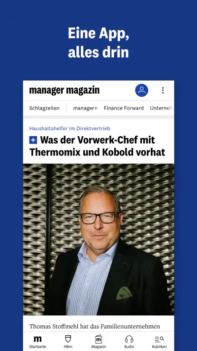 manager - Nachrichten screenshot 1