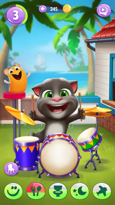 Mein Talking Tom 2 screenshot 1