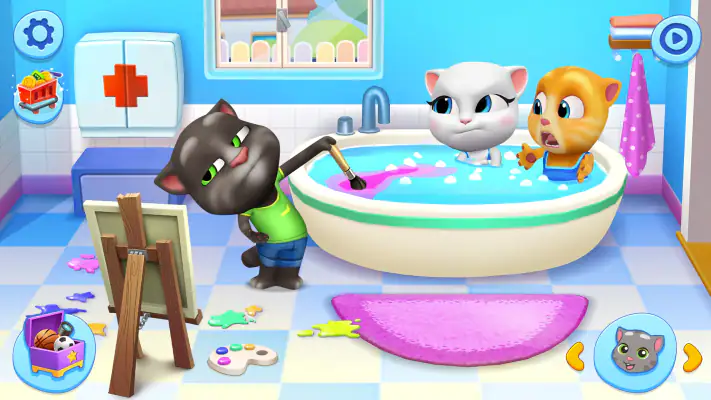 Mein Talking Tom: Freunde screenshot 1