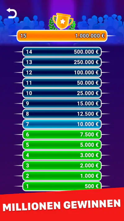 Millionär 2026: Trivia Quiz screenshot 1