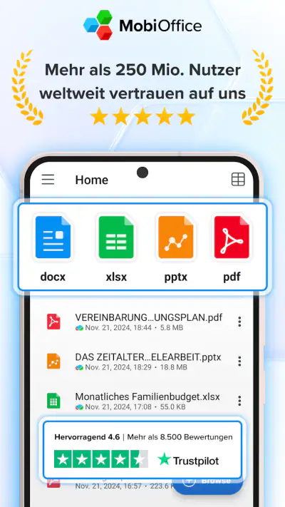 MobiOffice: Word, Sheets, PDF screenshot 1